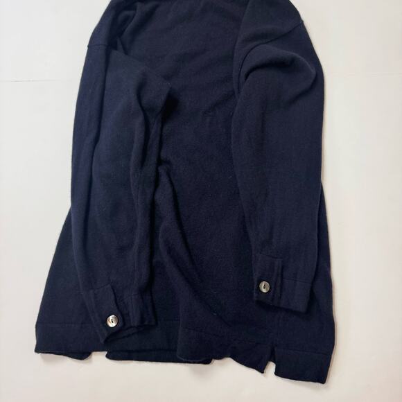 GLANDALE Pure Cashmere Sweater Navy - Picture 6 of 8
